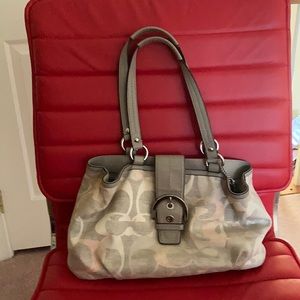 Coach Fabric Handbag